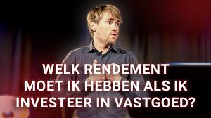 rendement op vastgoed